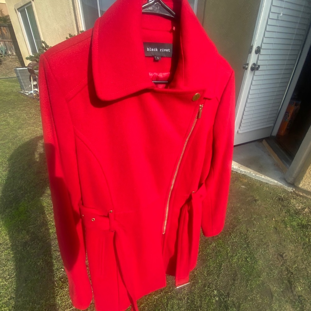 Red BLACK RIVET jacket , used - Picture 11 of 15
